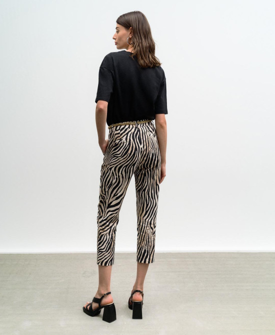 Ίσιο παντελόνι zebra