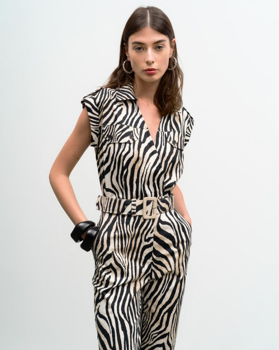 Ολόσωμη φόρμα zebra