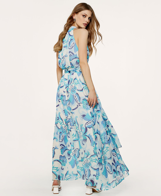 Φόρεμα floral halter